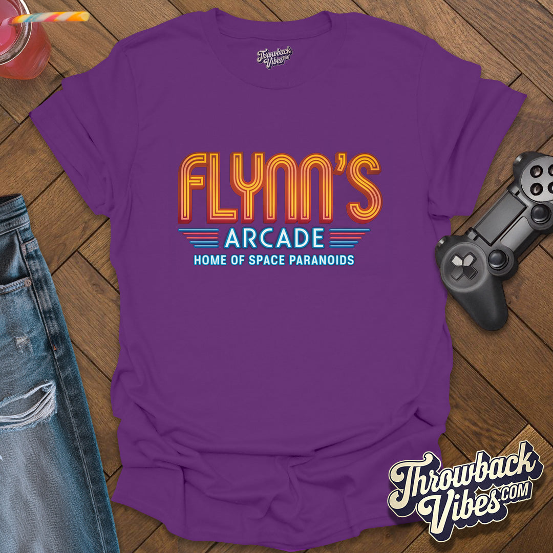 Flynn's Arcade T-Shirt - Throwbackvibes