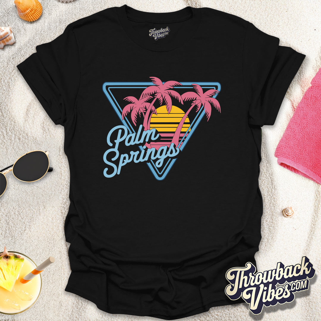 Palm Springs T-Shirt - Throwbackvibes