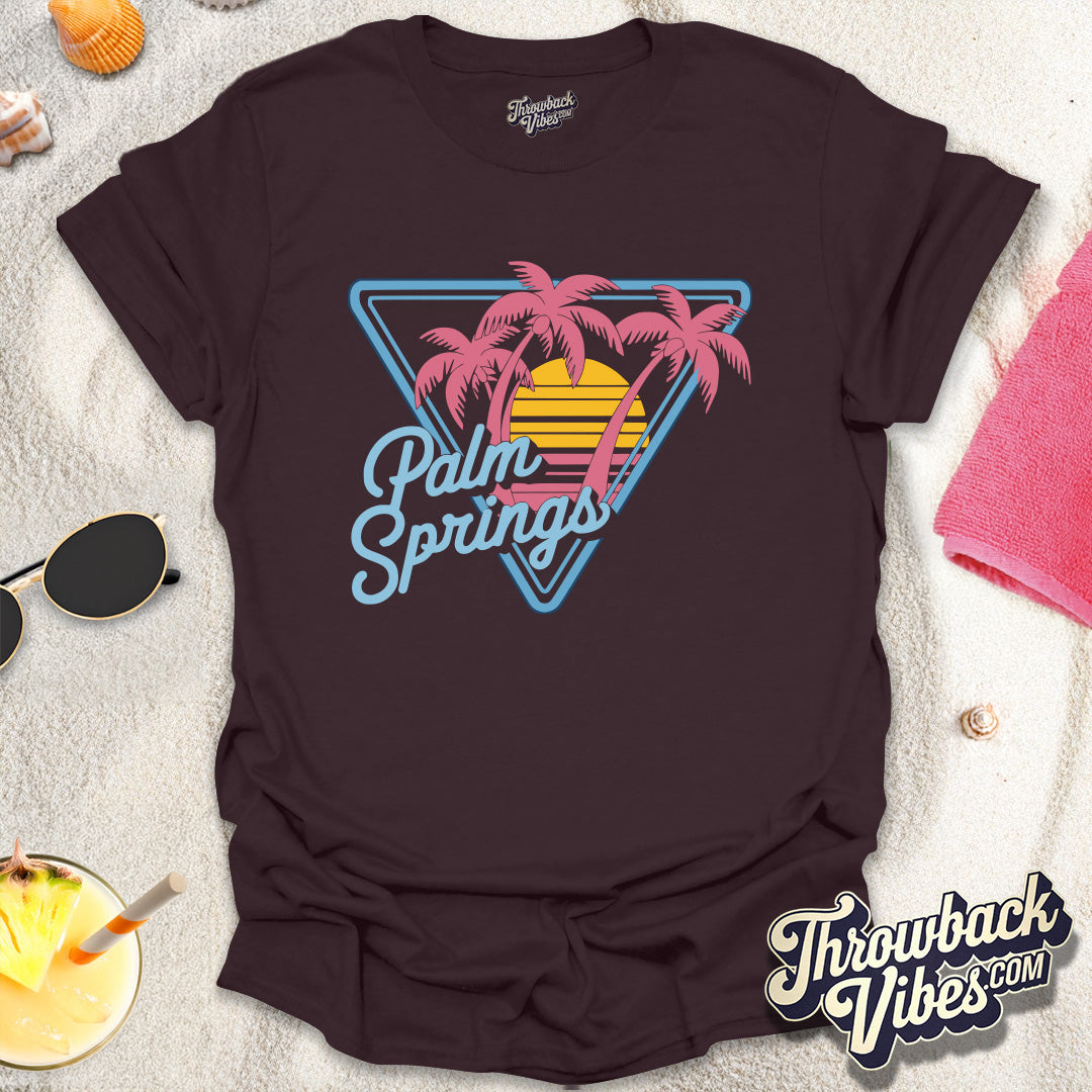 Palm Springs T-Shirt - Throwbackvibes