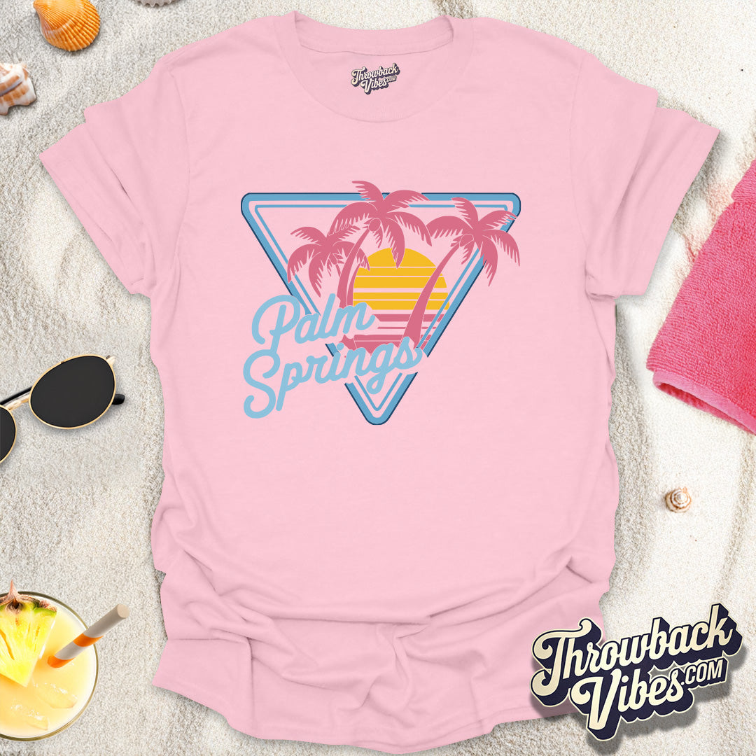 Palm Springs T-Shirt - Throwbackvibes