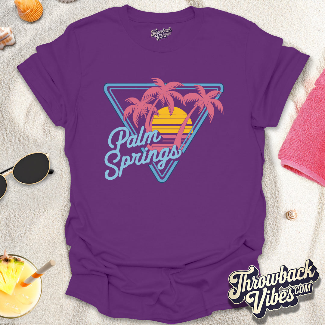 Palm Springs T-Shirt - Throwbackvibes
