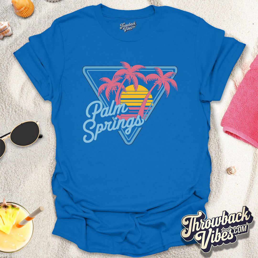 Palm Springs T-Shirt - Throwbackvibes