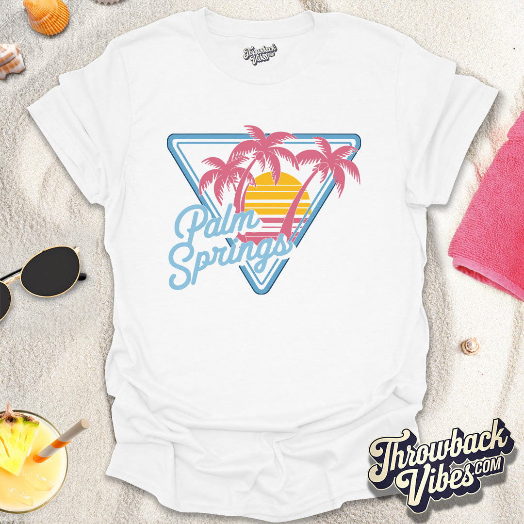 Palm Springs T-Shirt - Throwbackvibes