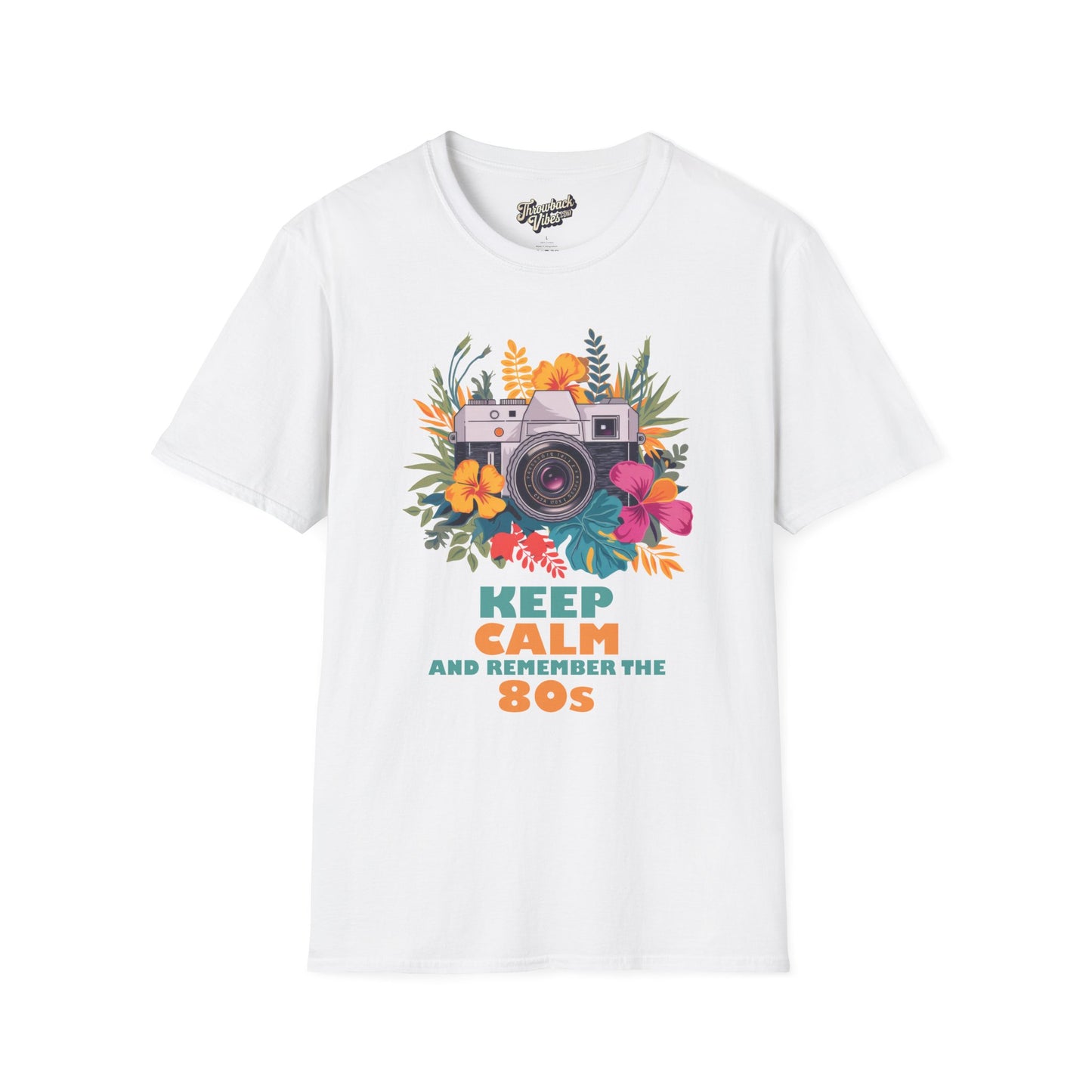 Keep Calm and Remeber the 80s T-Shirt - Throwbackvibes