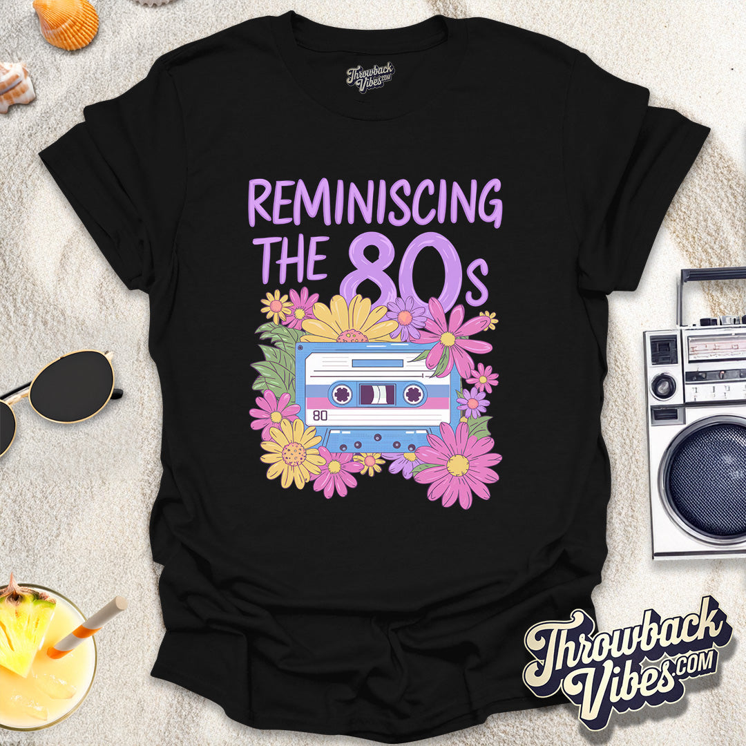 Reminiscing the 80s T-Shirt - Throwbackvibes