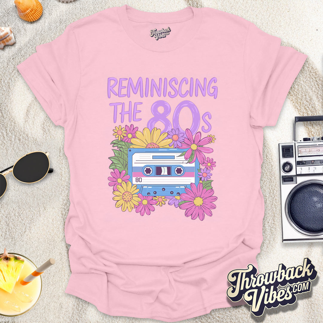 Reminiscing the 80s T-Shirt - Throwbackvibes
