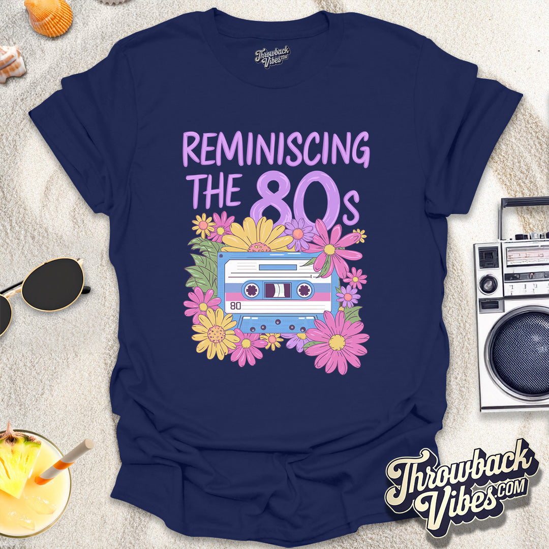 Reminiscing the 80s T-Shirt - Throwbackvibes