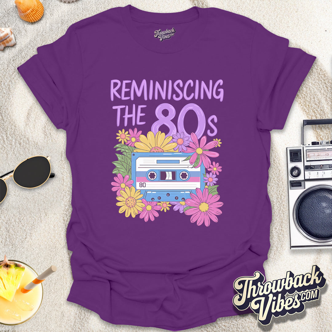 Reminiscing the 80s T-Shirt - Throwbackvibes