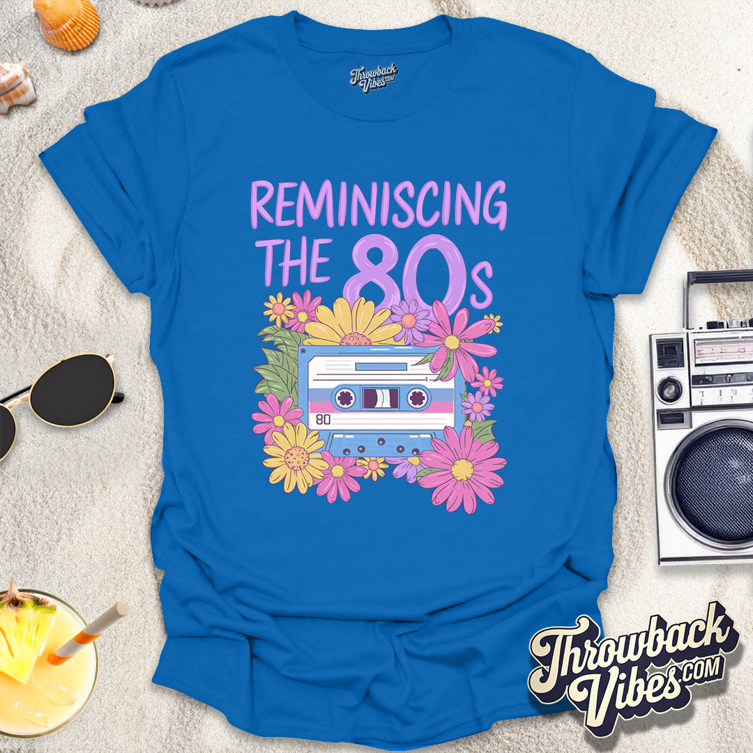 Reminiscing the 80s T-Shirt - Throwbackvibes