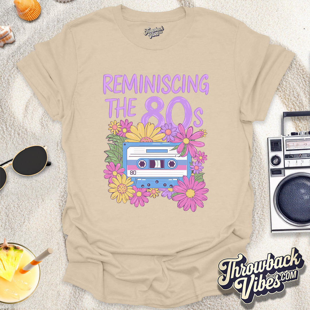 Reminiscing the 80s T-Shirt - Throwbackvibes