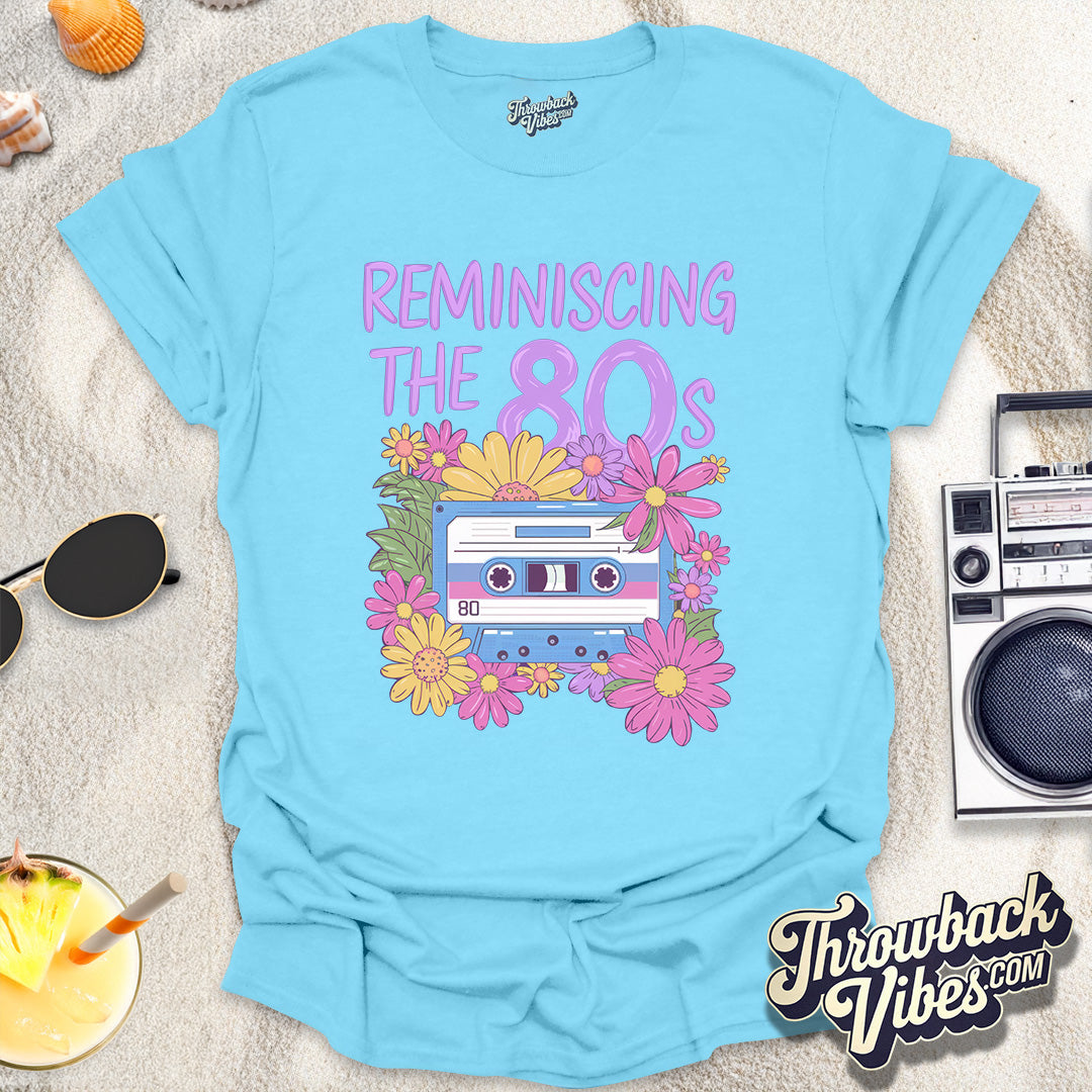 Reminiscing the 80s T-Shirt - Throwbackvibes