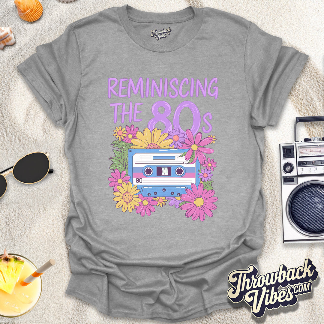 Reminiscing the 80s T-Shirt - Throwbackvibes