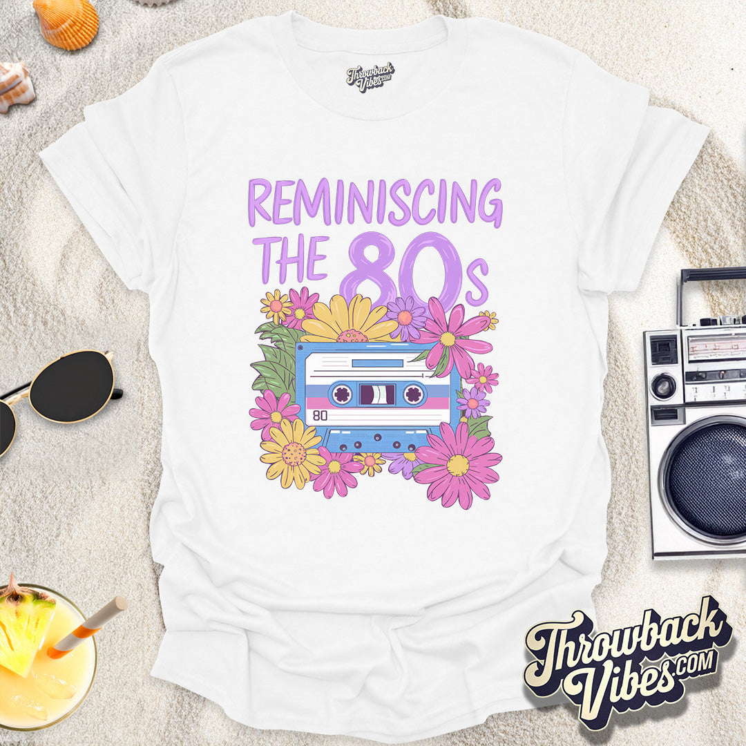 Reminiscing the 80s T-Shirt - Throwbackvibes