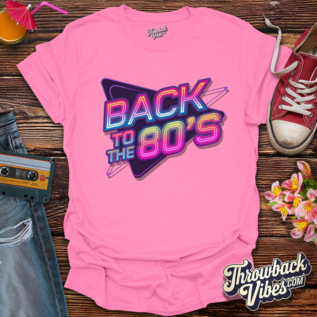 Back to the 80s T-Shirt - Throwbackvibes
