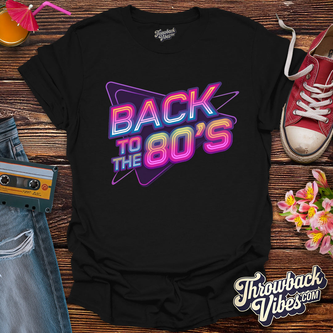 Back to the 80s T-Shirt - Throwbackvibes