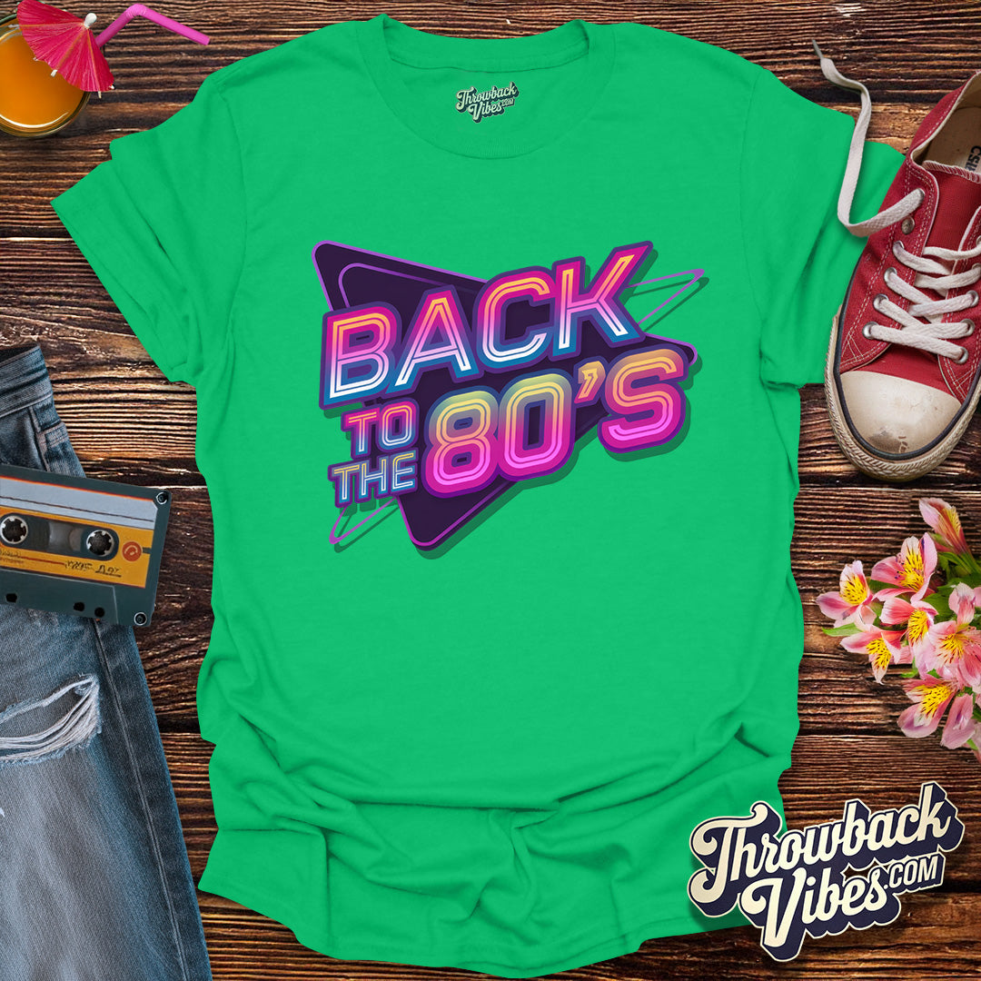 Back to the 80s T-Shirt - Throwbackvibes