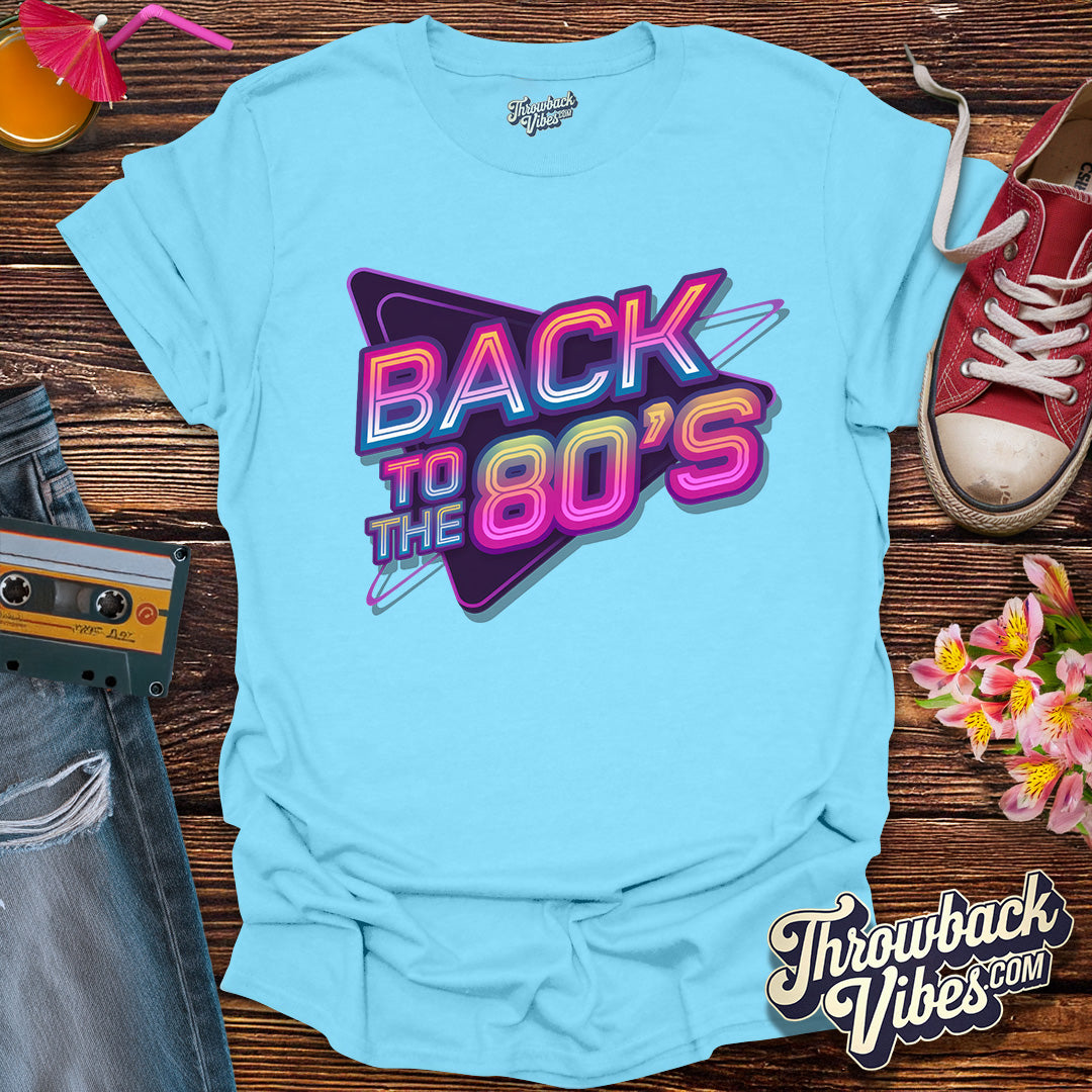 Back to the 80s T-Shirt - Throwbackvibes