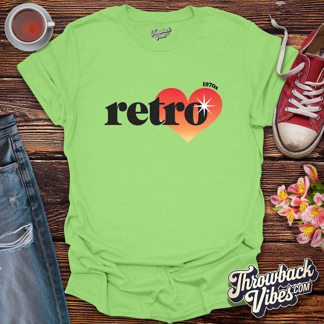 Retro 70s T-Shirt - Throwbackvibes