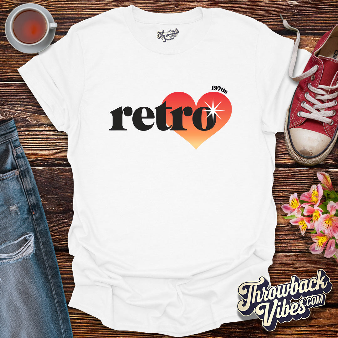 Retro 70s T-Shirt - Throwbackvibes
