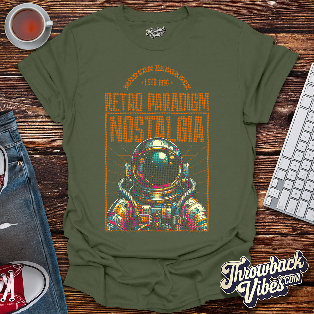 Retro Paradigm Nostalgia T-Shirt - Throwbackvibes