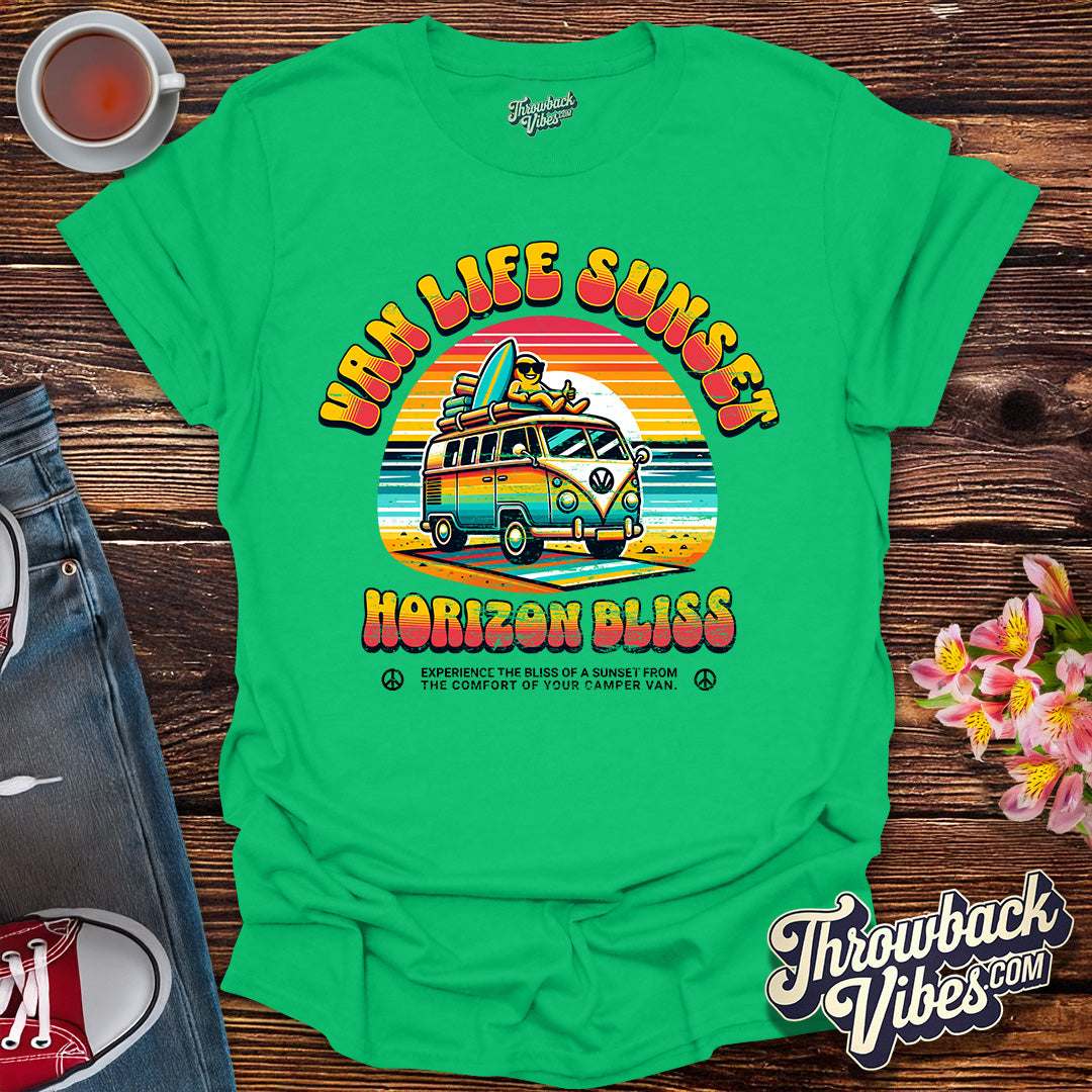 Van Life Sunset T-Shirt - Throwbackvibes