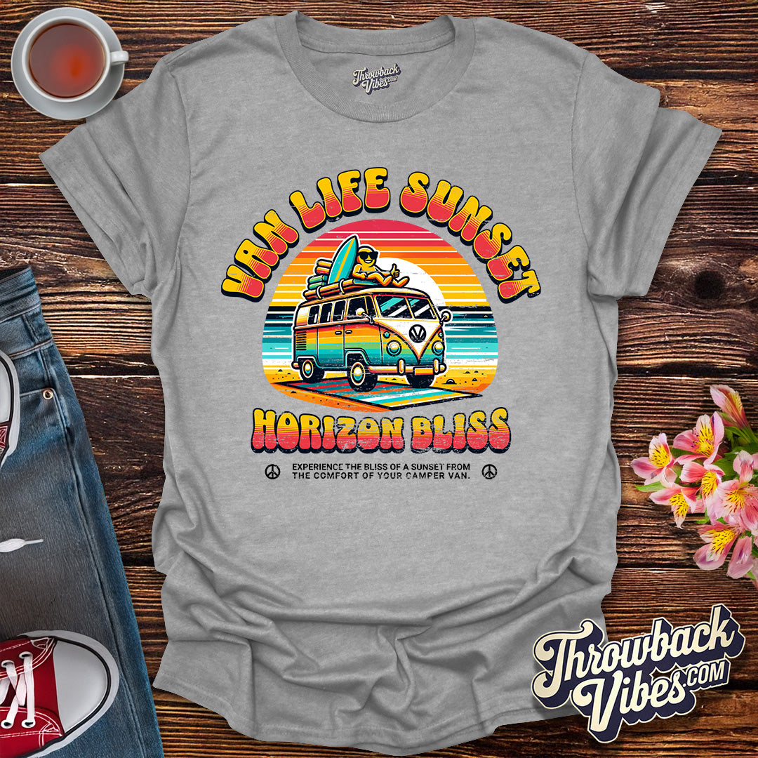 Van Life Sunset T-Shirt - Throwbackvibes