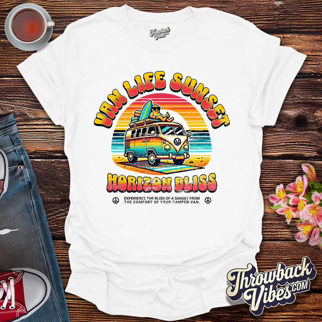 Van Life Sunset T-Shirt - Throwbackvibes