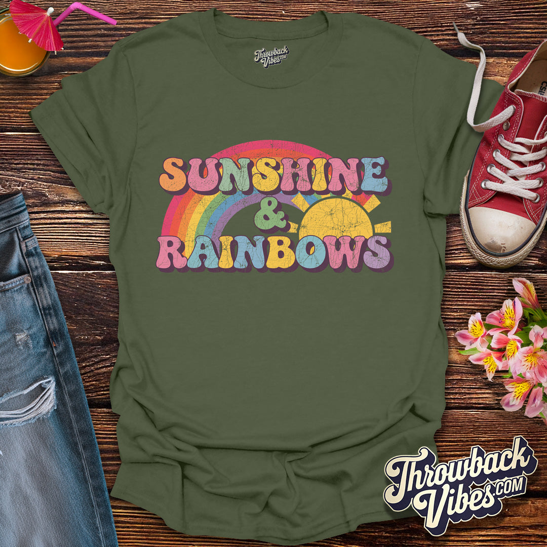 Sunshine & Rainbows T-shirt