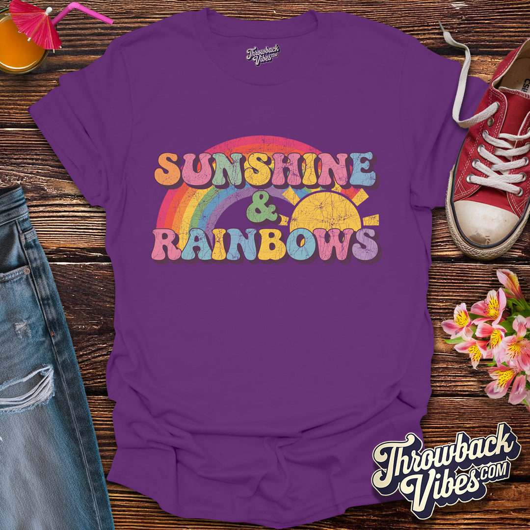 Sunshine & Rainbows T-shirt