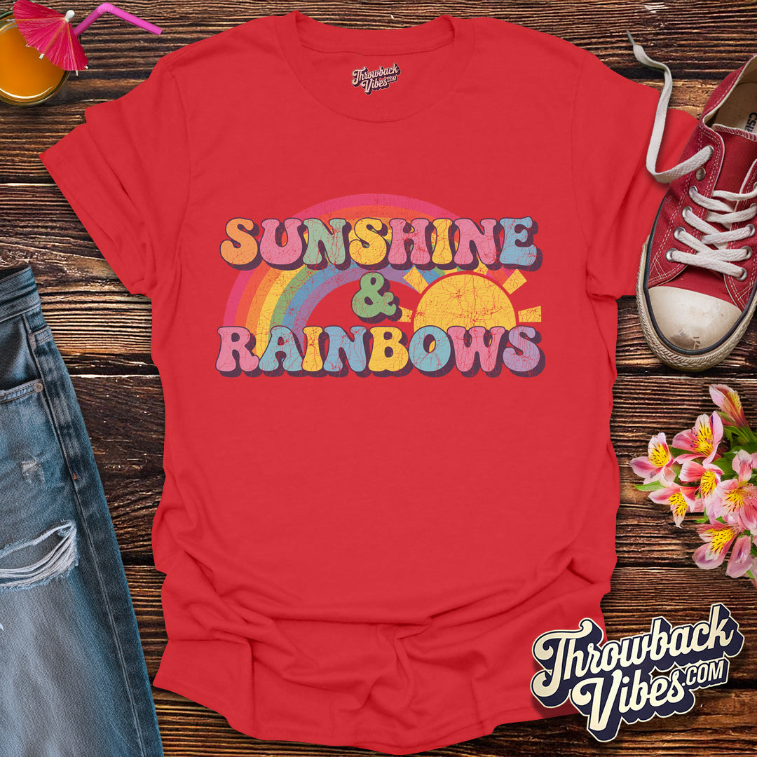 Sunshine & Rainbows T-shirt