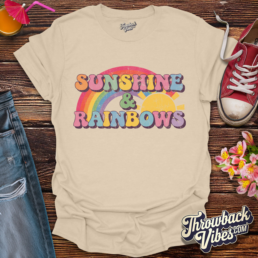 Sunshine & Rainbows T-shirt
