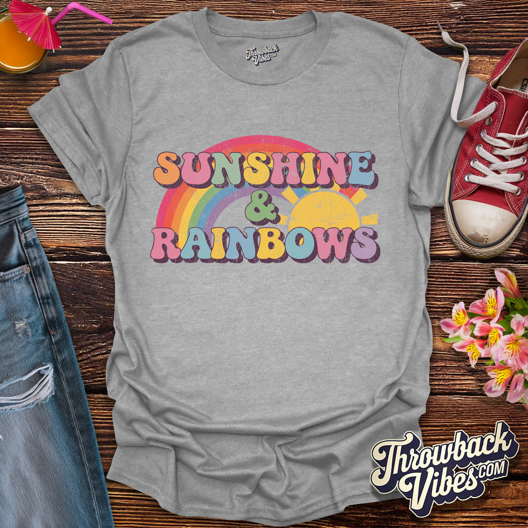 Sunshine & Rainbows T-shirt