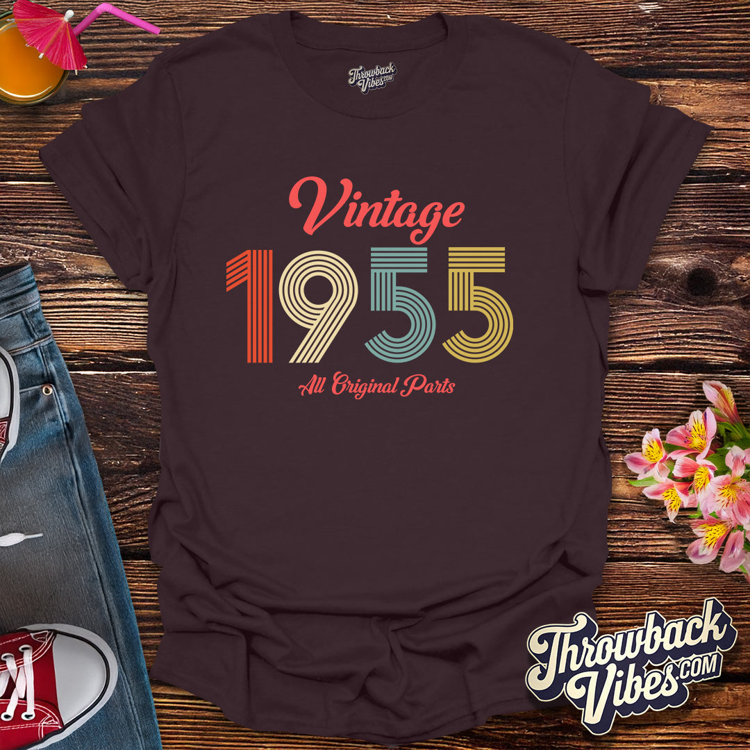 Vintage 1955 All Original Parts T-shirt
