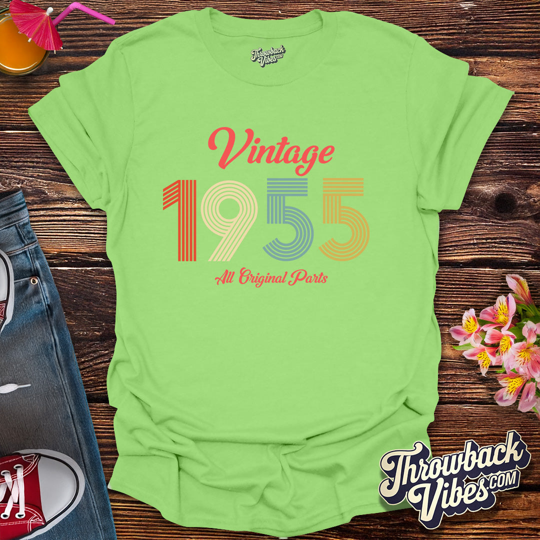 Vintage 1955 All Original Parts T-shirt