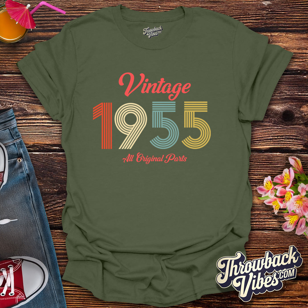 Vintage 1955 All Original Parts T-shirt