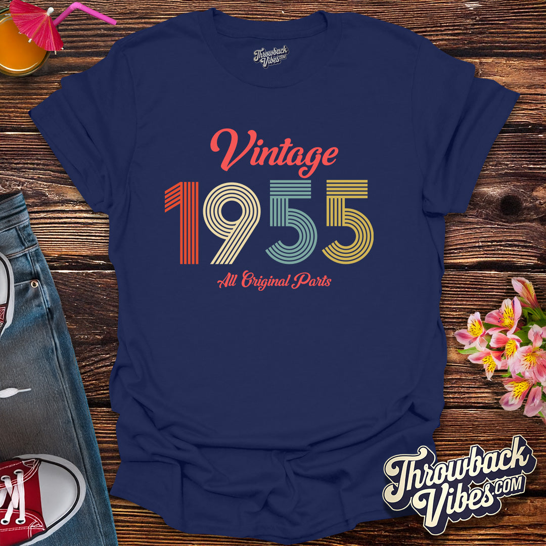 Vintage 1955 All Original Parts T-shirt