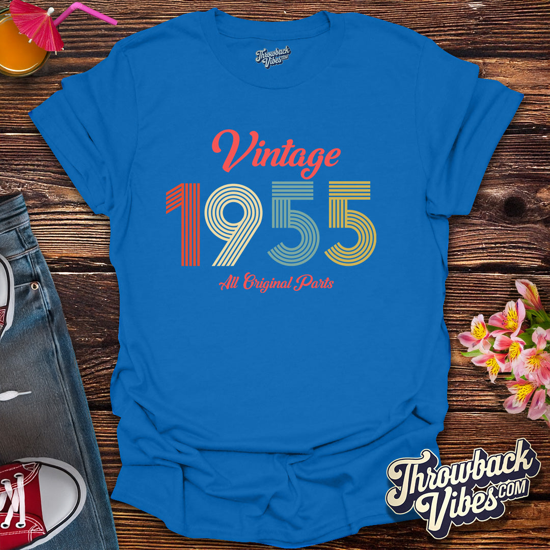 Vintage 1955 All Original Parts T-shirt