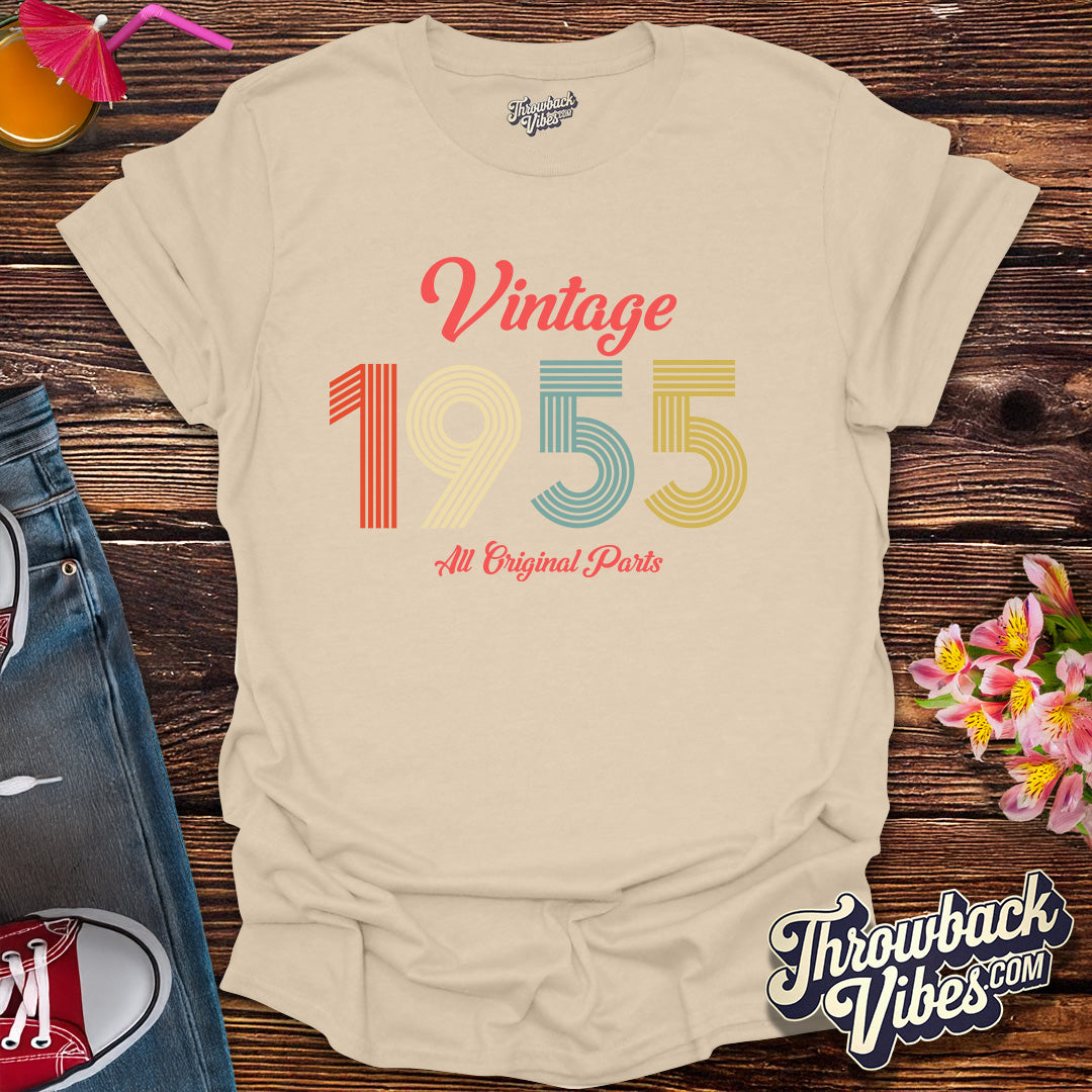 Vintage 1955 All Original Parts T-shirt