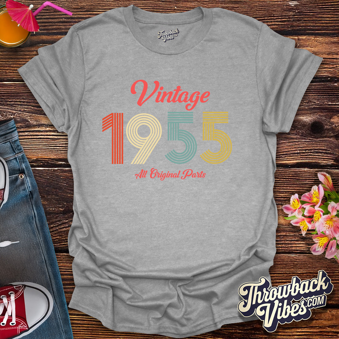 Vintage 1955 All Original Parts T-shirt