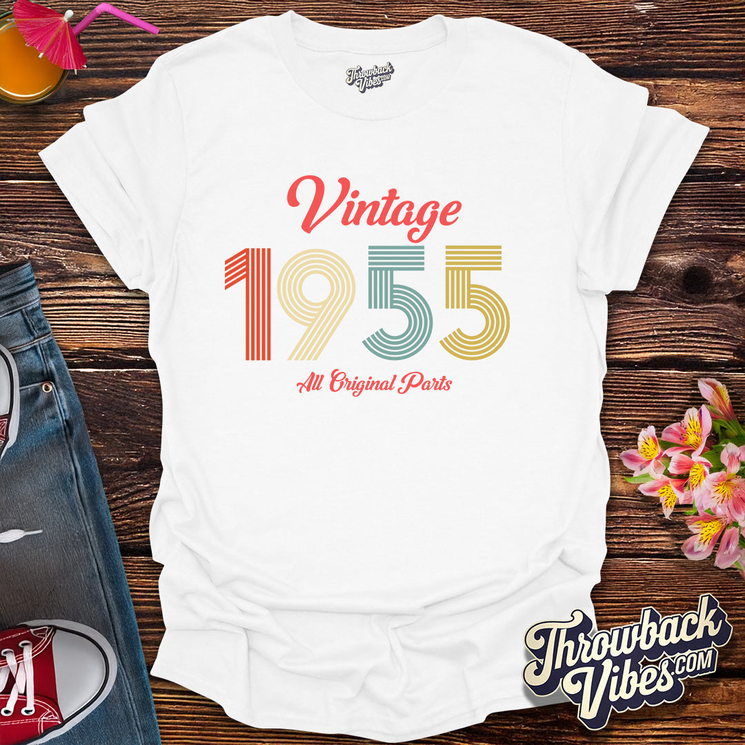Vintage 1955 All Original Parts T-shirt