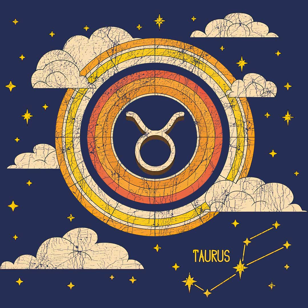 Taurus β Vintage Astrology Vibes T-Shirt
