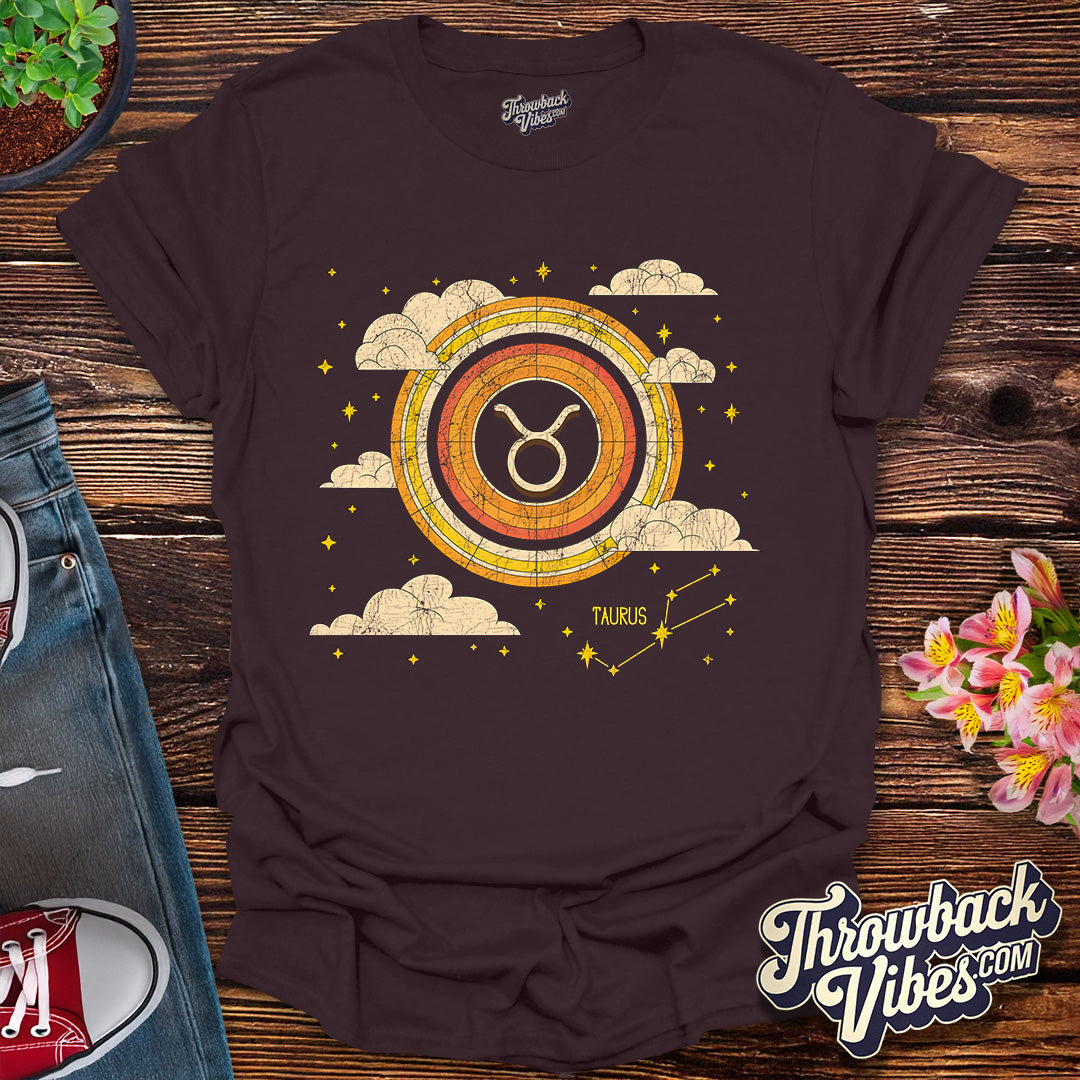 Taurus β Vintage Astrology Vibes T-Shirt