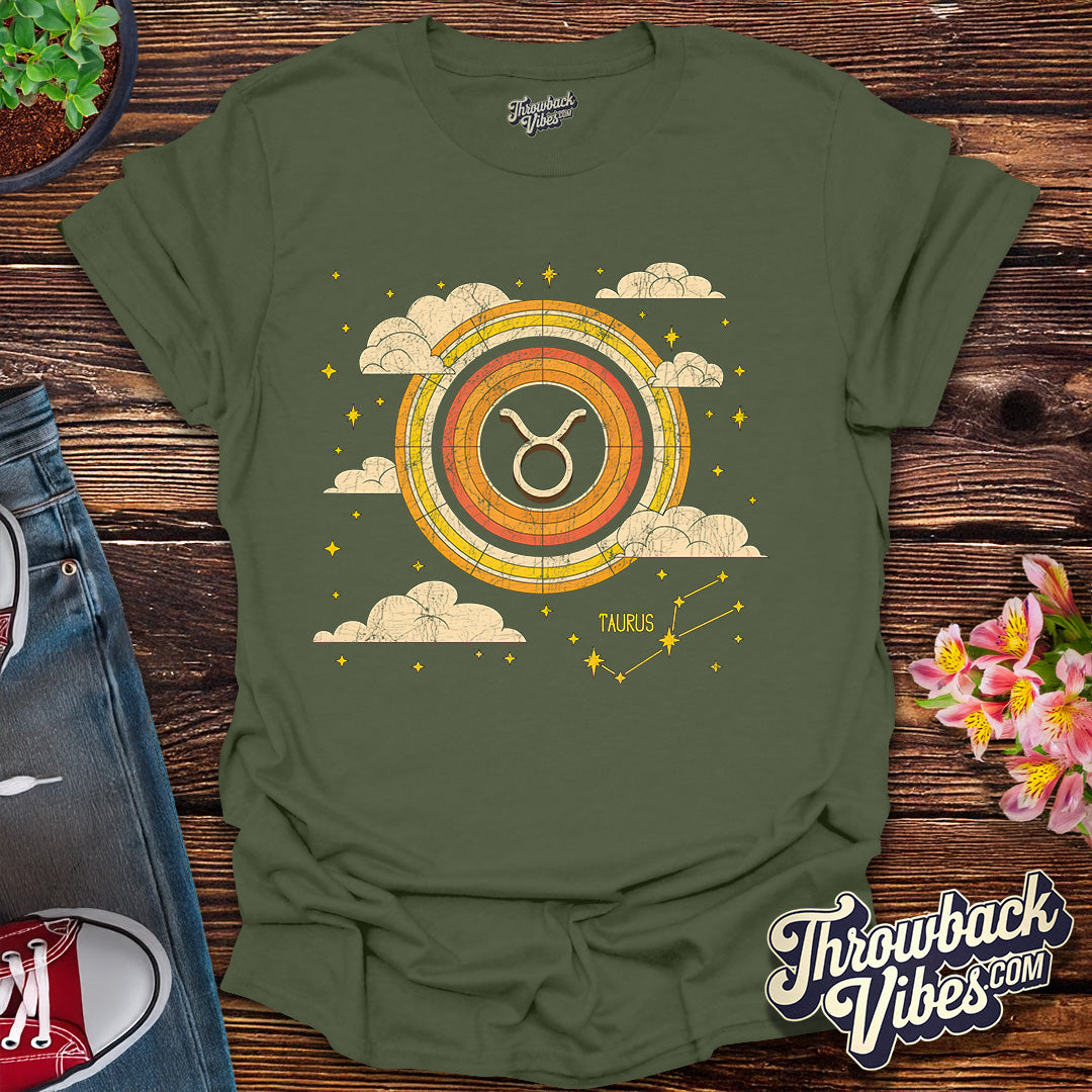 Taurus β Vintage Astrology Vibes T-Shirt
