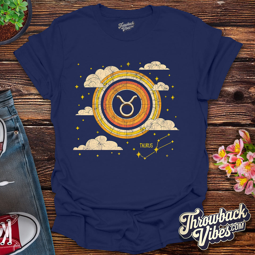 Taurus β Vintage Astrology Vibes T-Shirt