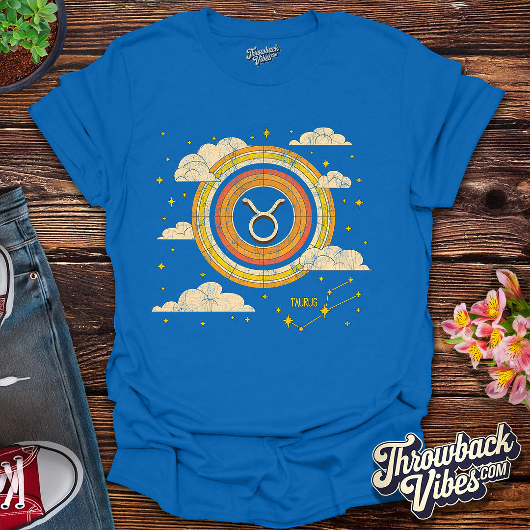 Taurus β Vintage Astrology Vibes T-Shirt