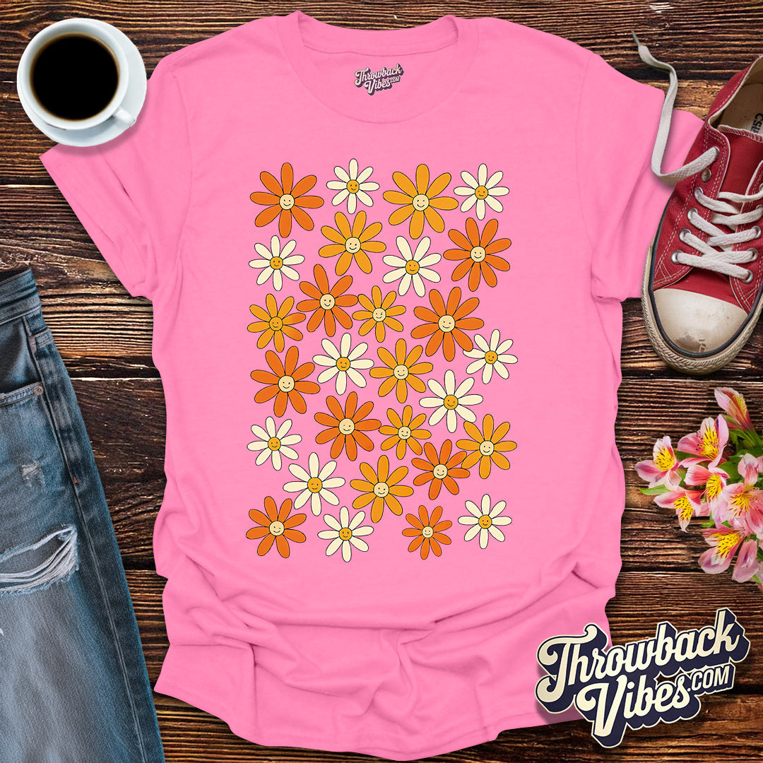 Smiley Daisies T-Shirt
