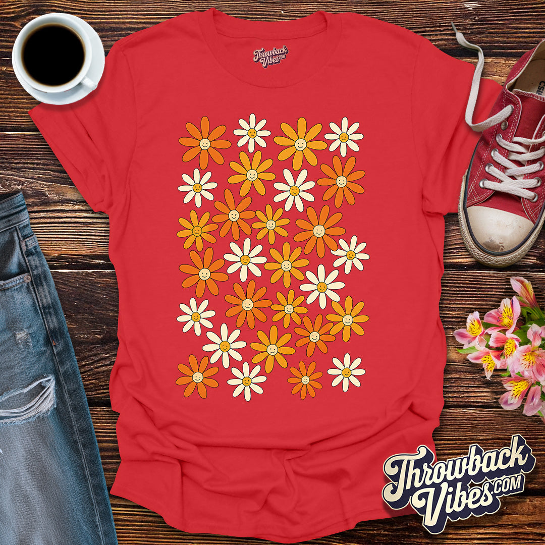 Smiley Daisies T-Shirt