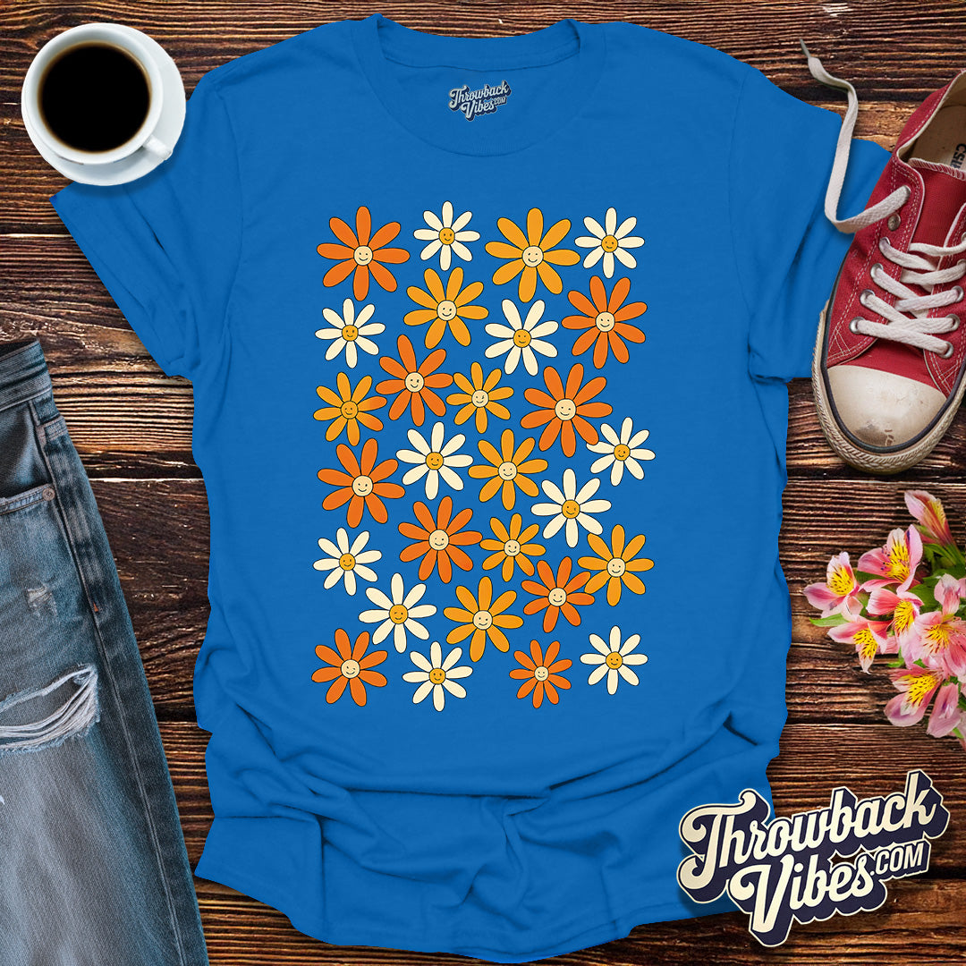 Smiley Daisies T-Shirt