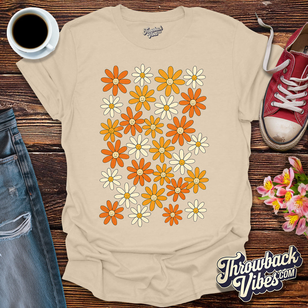 Smiley Daisies T-Shirt