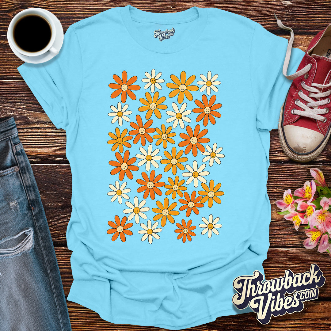 Smiley Daisies T-Shirt